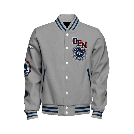 Denver Broncos 2026 Feel The Power Unisex Varsity Jacket