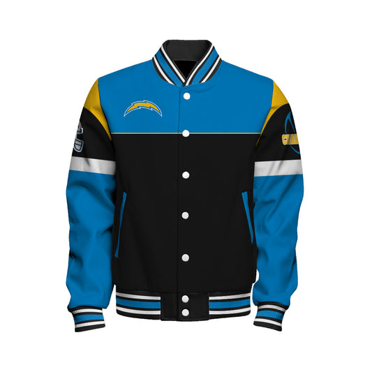 Los Angeles Chargers National Football League 2026 Feel The Power Unisex Varsity Jacket