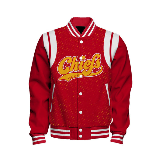 Kansas City Chiefs National Football League 2026 Make Your Mark Unisex Varsity Jacket