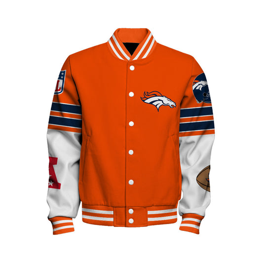 Denver Broncos National Football League 2026 Feel The Power Unisex Varsity Jacket