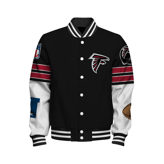 Atlanta Falcons National Football League 2026 Feel The Power Unisex Varsity Jacket