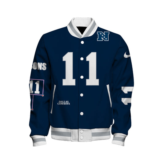 Micah Parsons #11 Dallas Cowboys National Football League 2026 Unique Design Unisex Varsity Jacket