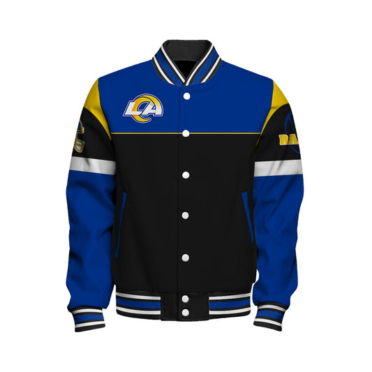 Los Angeles Rams National Football League 2026 Feel The Power Unisex Varsity Jacket