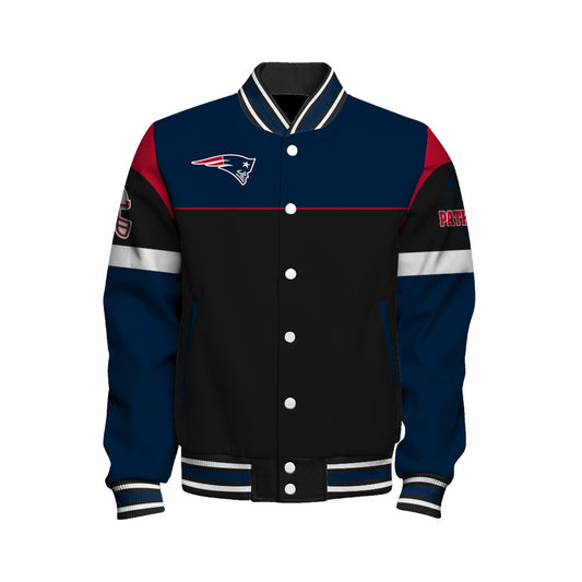 New England Patriots National Football League 2026 Feel The Power Unisex Varsity Jacket