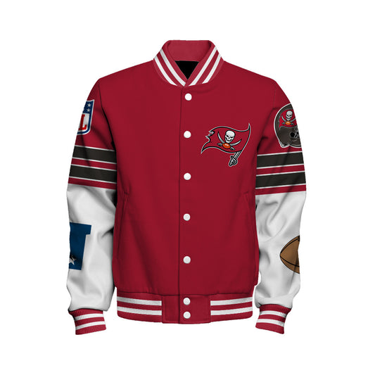 Tampa Bay Buccaneers National Football League 2026 Feel The Power Unisex Varsity Jacket
