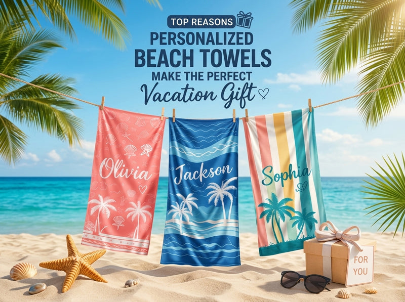 Top Reasons Personalized Beach Towels Make the Perfect Vacation Gift
