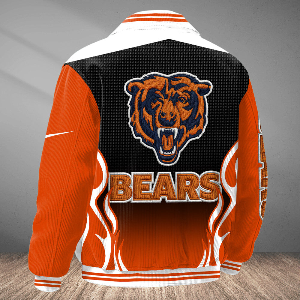 Chicago Bears Touchdown Classic Varsity Jacket Pg555z