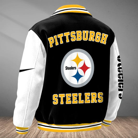 Pittsburgh Steelers Touchdown Classic Varsity Jacket Pdjncv