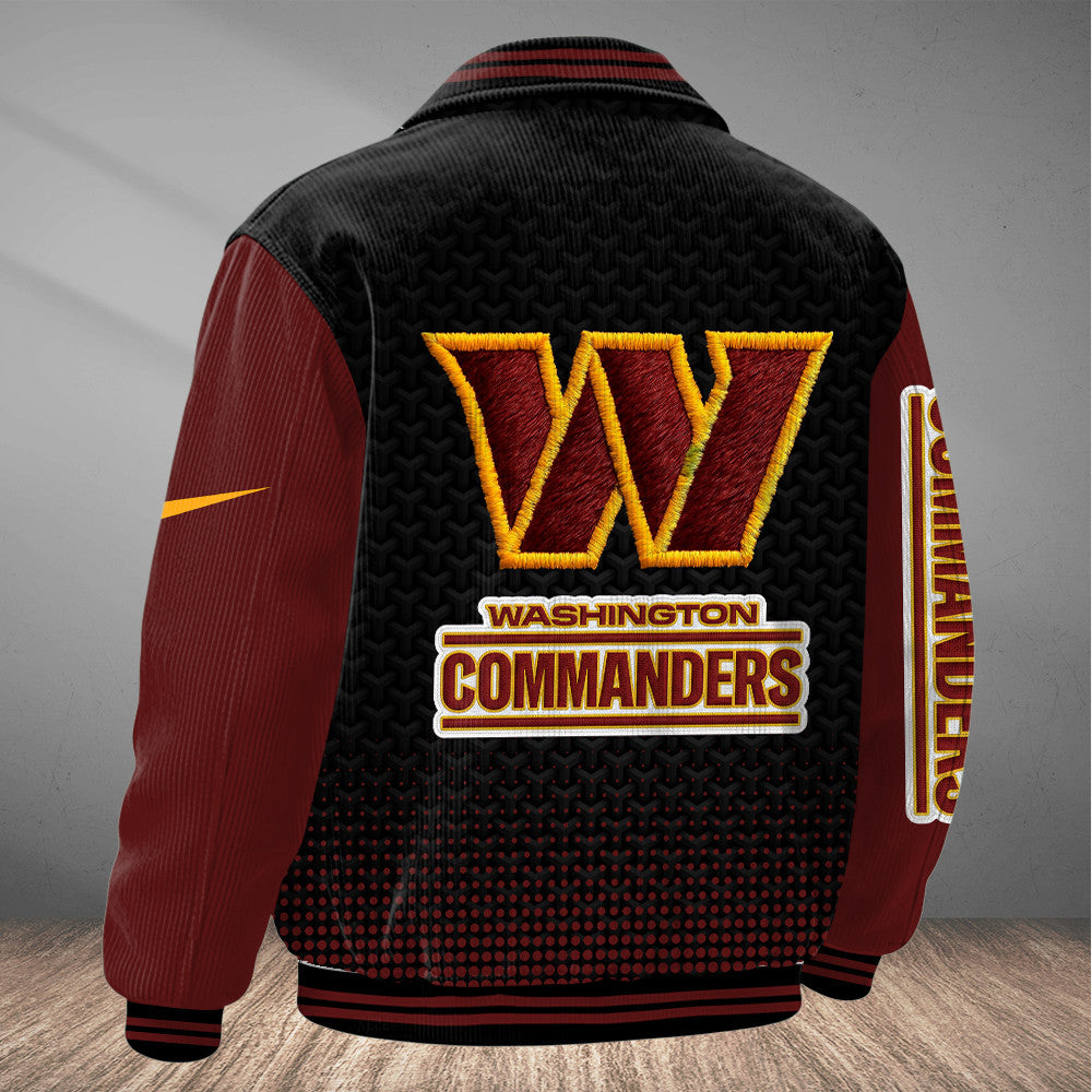 Washington Commanders Touchdown Classic Varsity Jacket Pns8e9