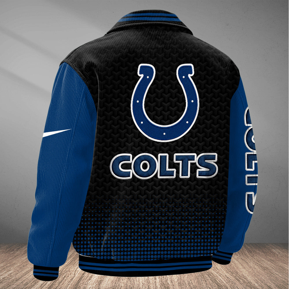 Indianapolis Colts Touchdown Classic Varsity Jacket Pmkfdl