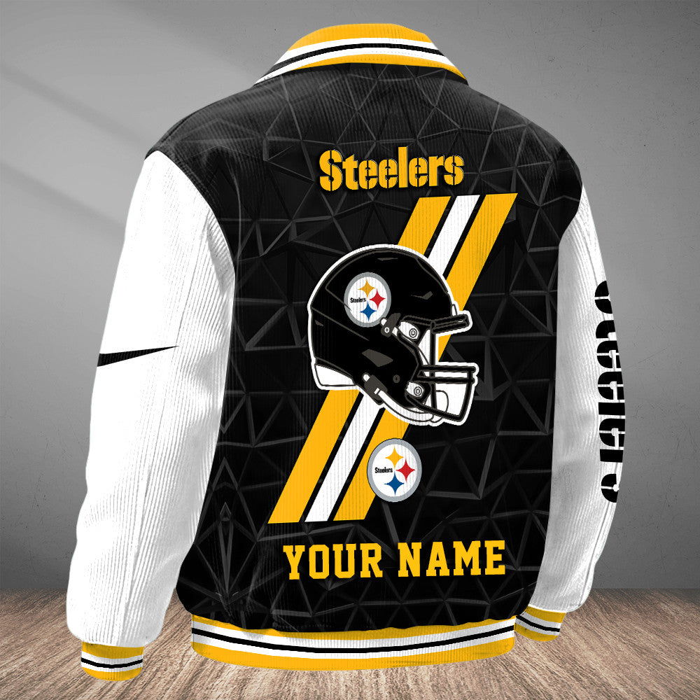 Pittsburgh Steelers Touchdown Classic Varsity Jacket P36vyr