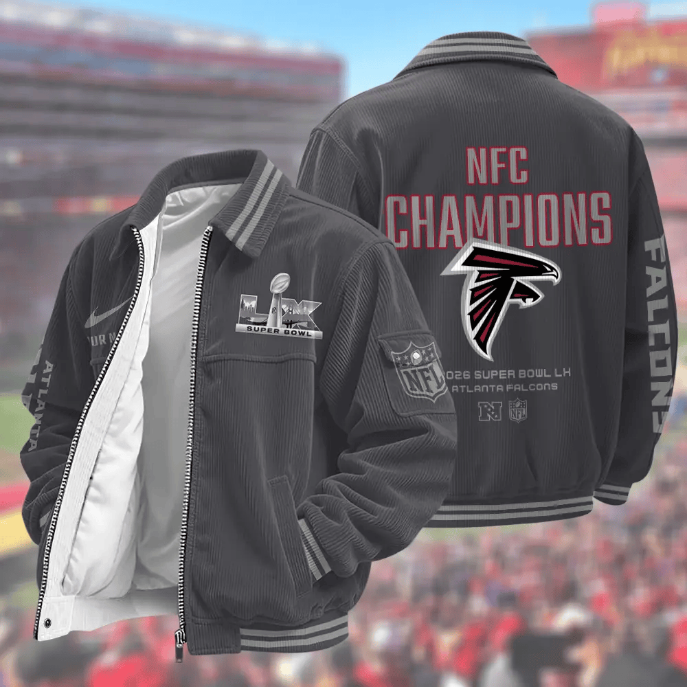 Atlanta Falcons Super Bowl 2026 Touchdown Classic Varsity Jacket Px4mw7