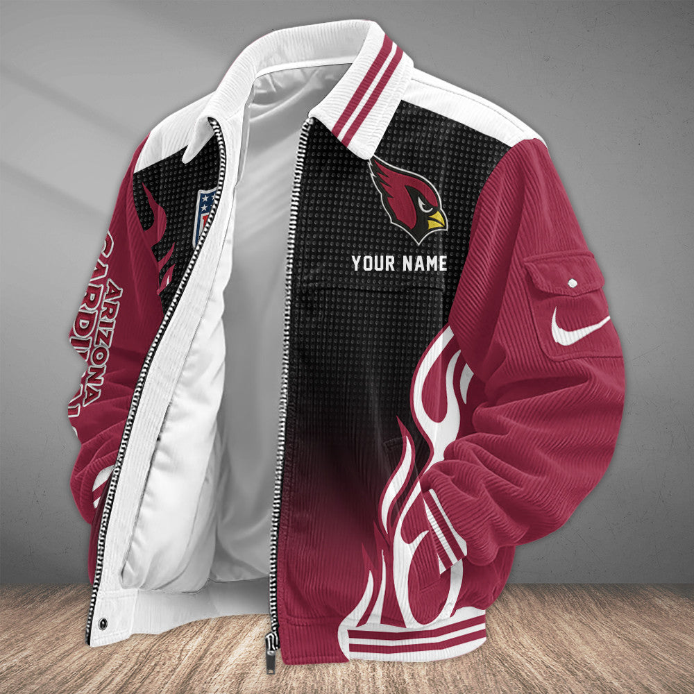 Arizona Cardinals Touchdown Classic Varsity Jacket P2xmab