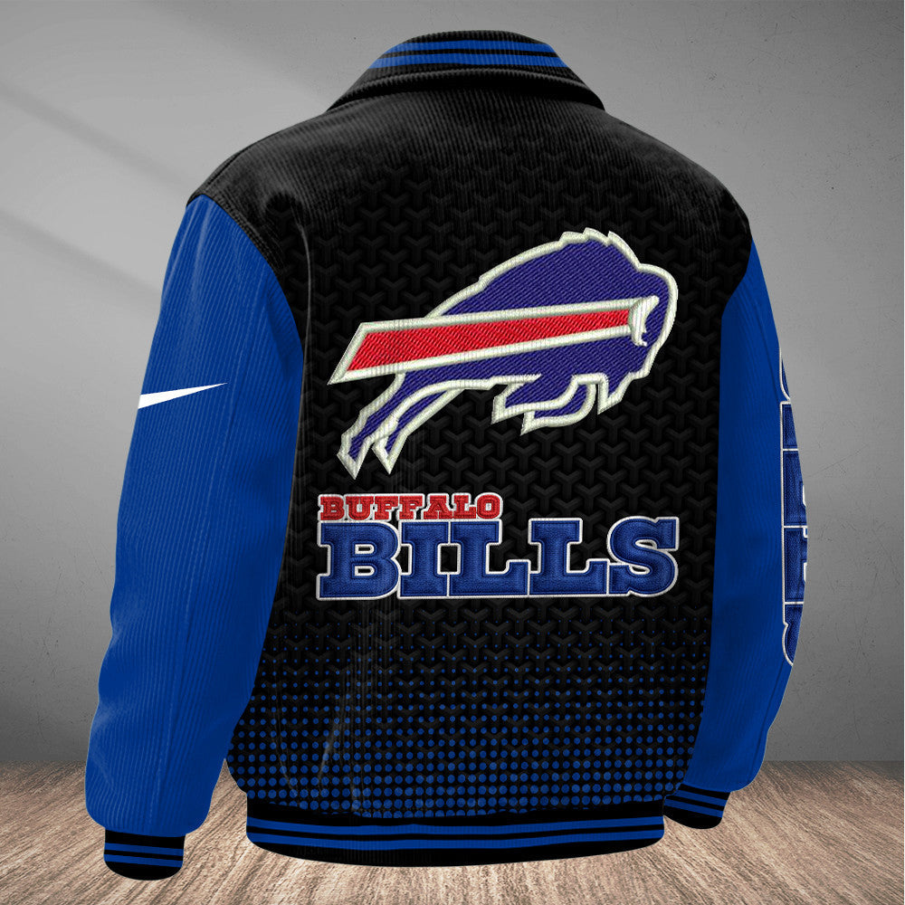 Buffalo Bills Touchdown Classic Varsity Jacket P2lawd