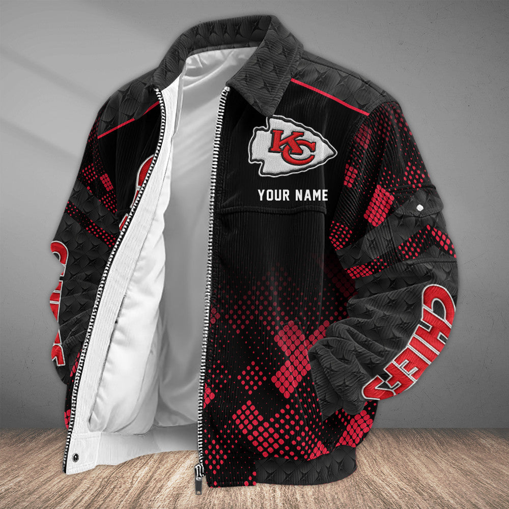 Kansas City Chiefs Touchdown Classic Varsity Jacket P2d37k