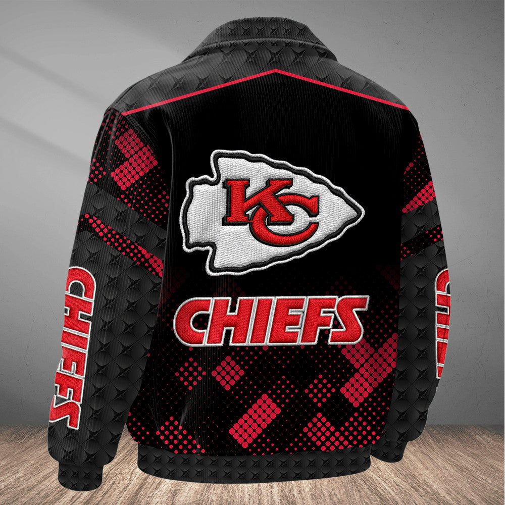 Kansas City Chiefs Touchdown Classic Varsity Jacket P2d37k