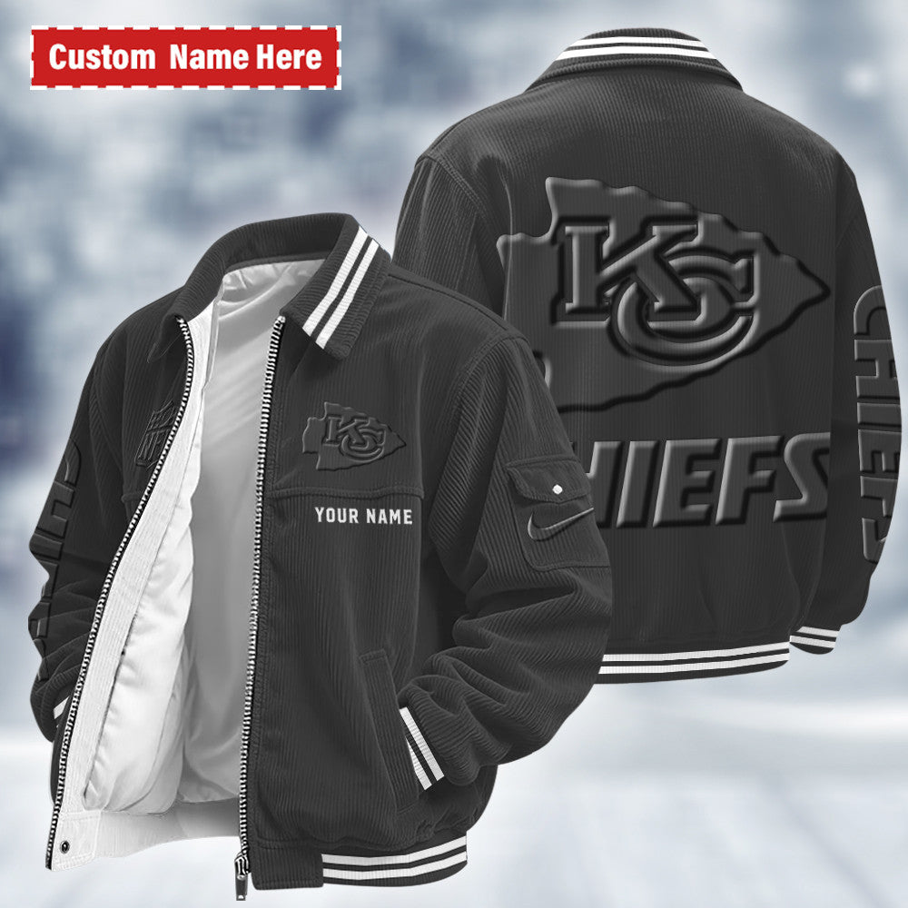 Kansas City Chiefs Touchdown Classic Varsity Jacket P2qa5j