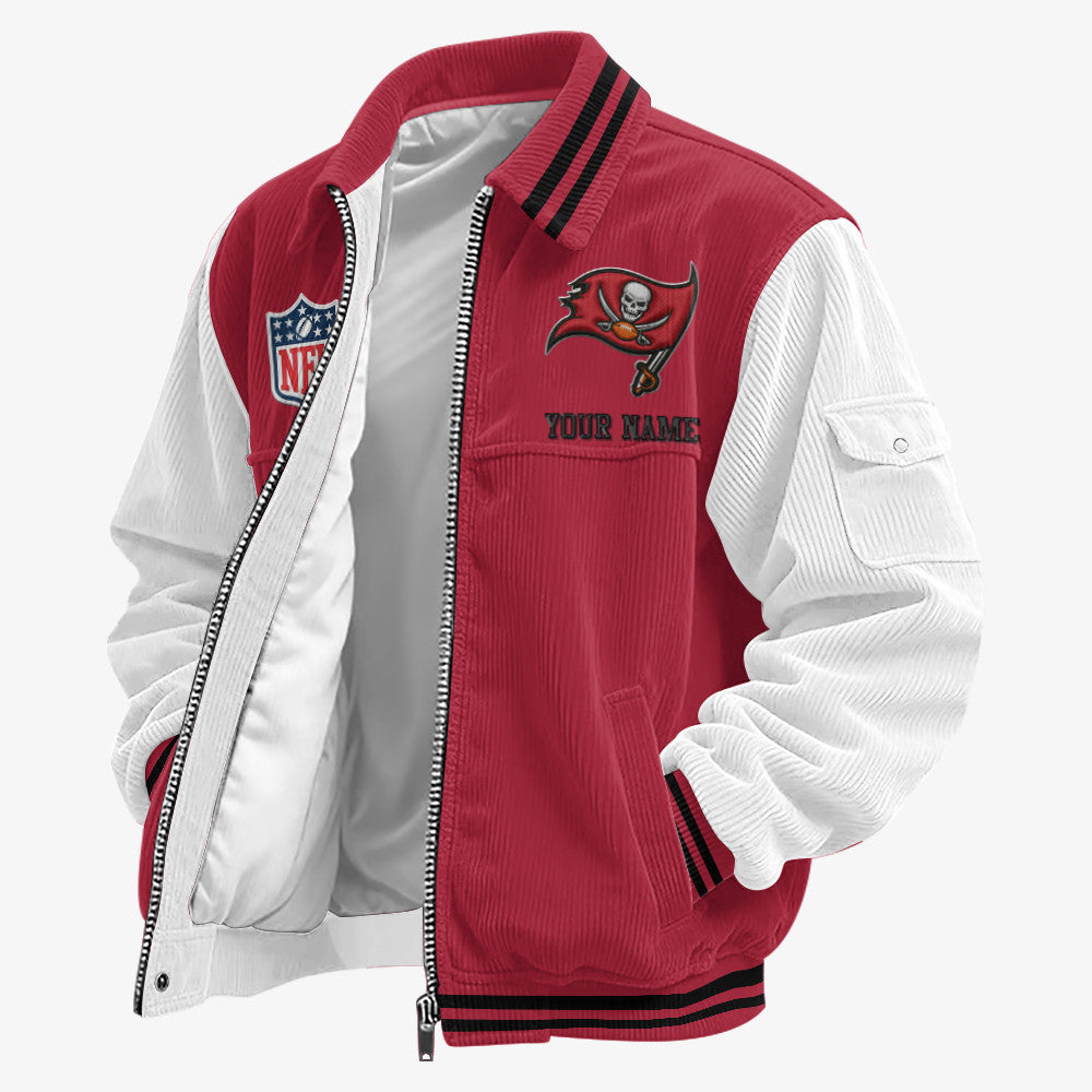 Tampa Bay Buccaneers Touchdown Classic Varsity Jacket P2kpn4