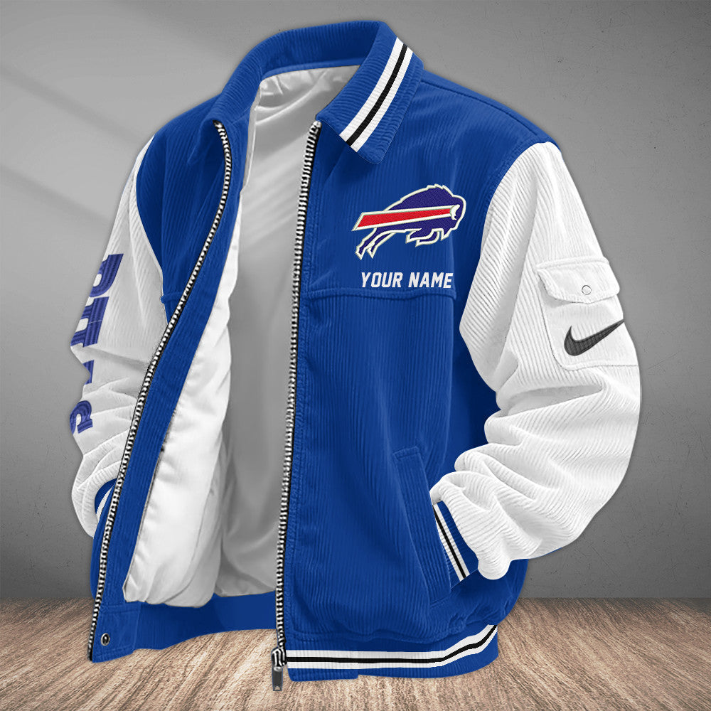 Buffalo Bills Touchdown Classic Varsity Jacket P2h4n5