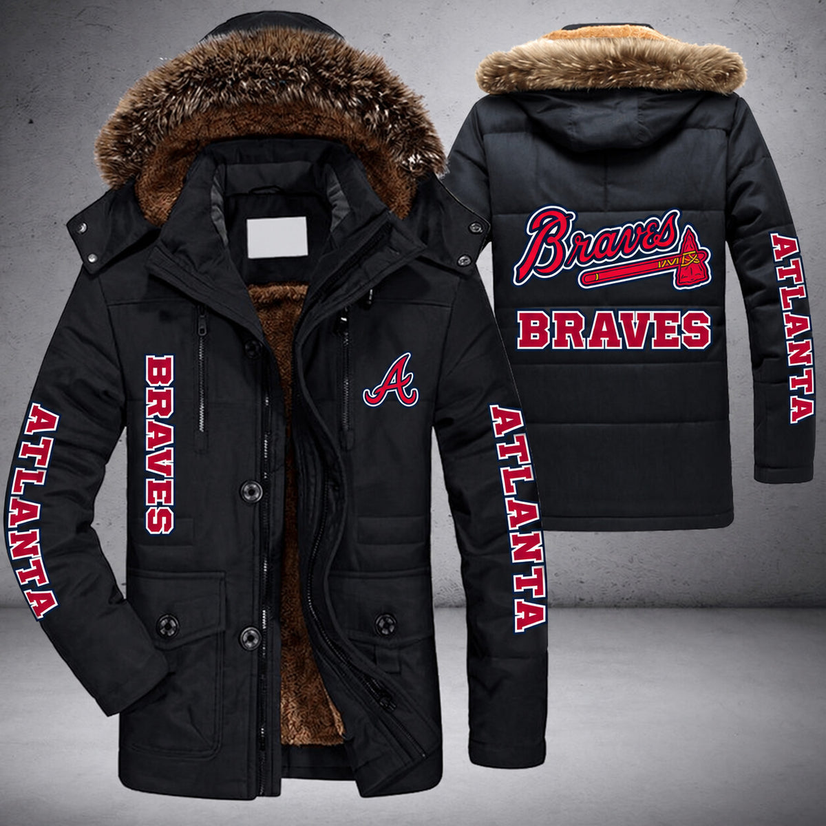 Atlanta Braves | Parka Jacket - Limited Edition Pvp8ab