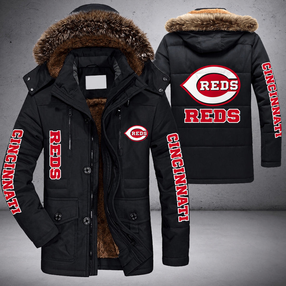 Cincinnati Reds | Parka Jacket - Limited Edition Psg4pg