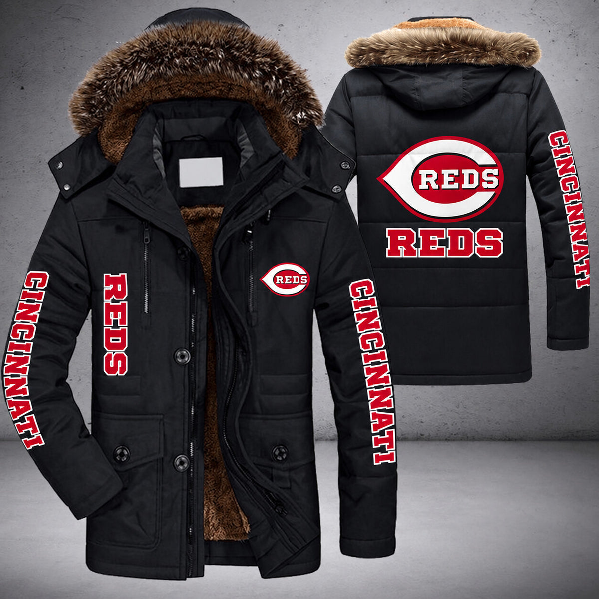 Cincinnati Reds | Parka Jacket - Limited Edition Psg4pg