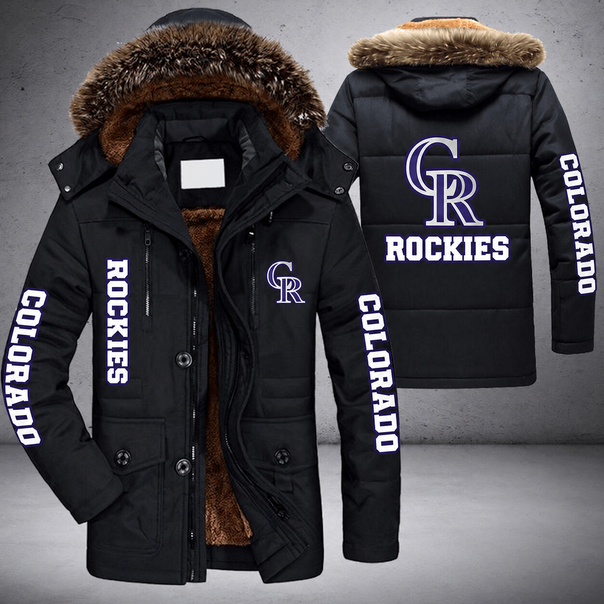 Colorado Rockies | Parka Jacket - Limited Edition Prufhj