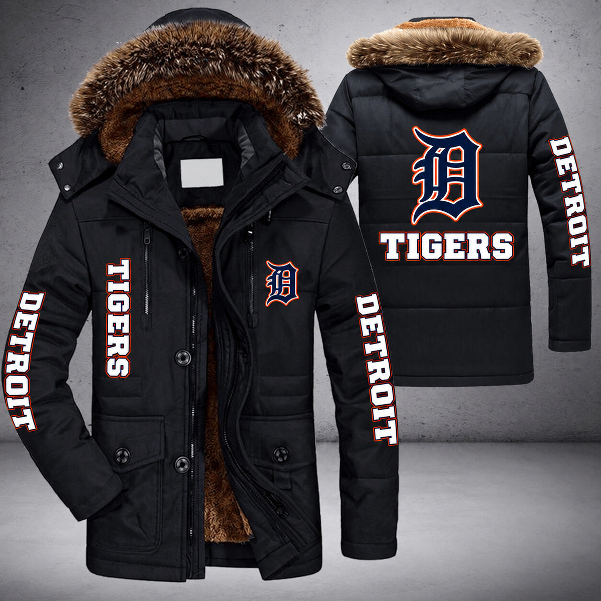 Detroit Tigers | Parka Jacket - Limited Edition Pwsjtx