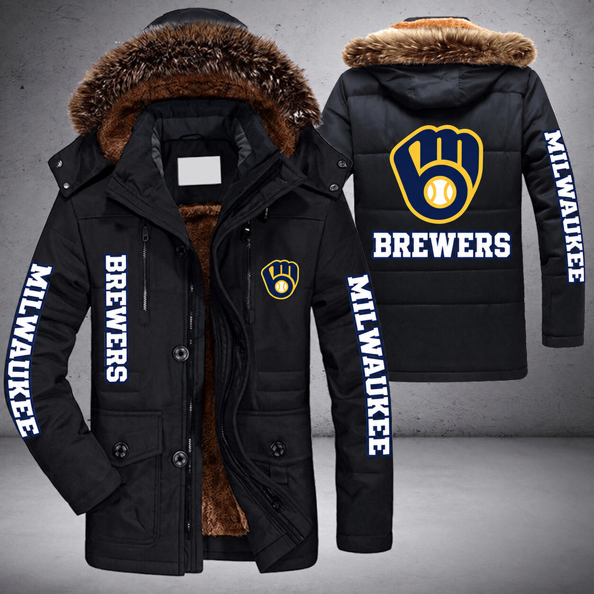 Milwaukee Brewers | Parka Jacket - Limited Edition Pc0fs3