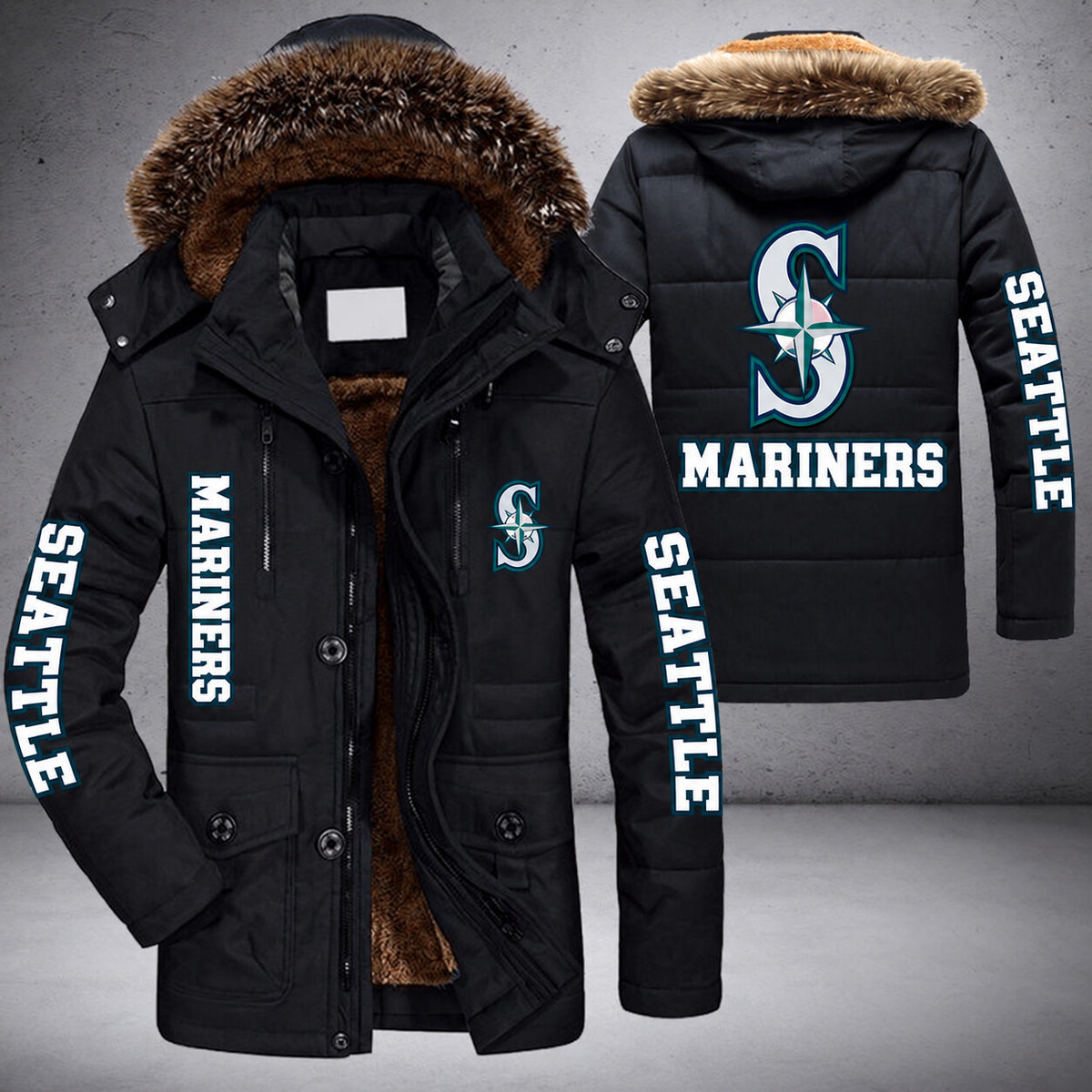 Seattle Mariners | Parka Jacket - Limited Edition P4iml2