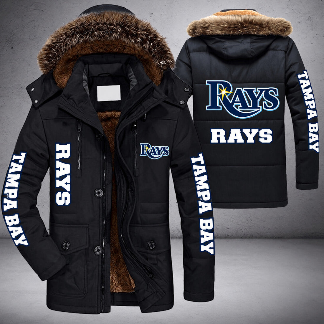 Tampa Bay Rays | Parka Jacket - Limited Edition Psgvvi