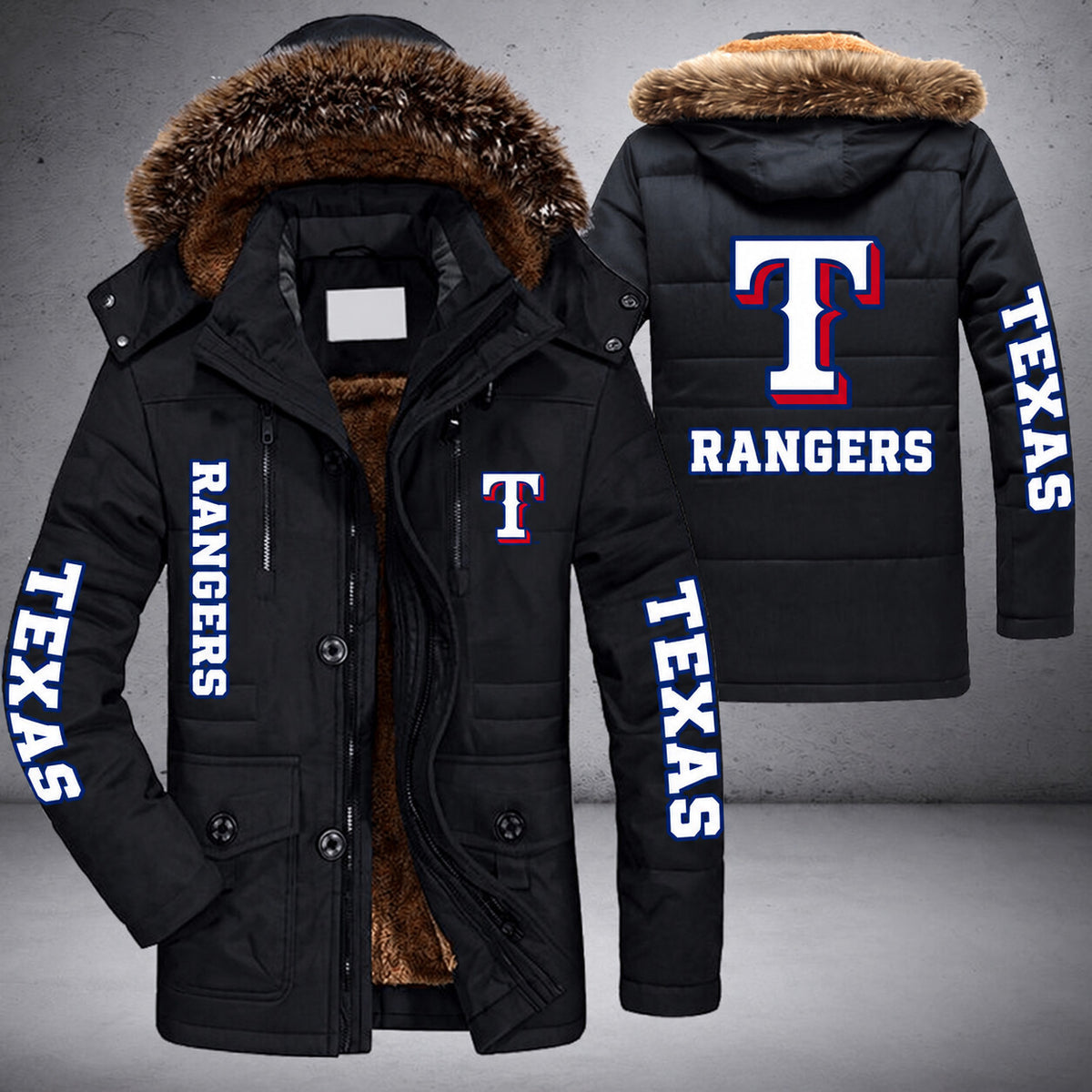 Texas Rangers | Parka Jacket - Limited Edition Ptkj5i