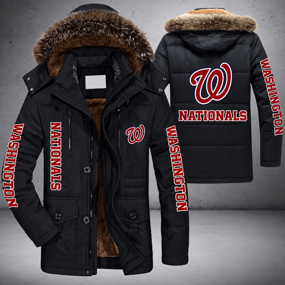 Washington Nationals | Parka Jacket - Limited Edition Pnevt2