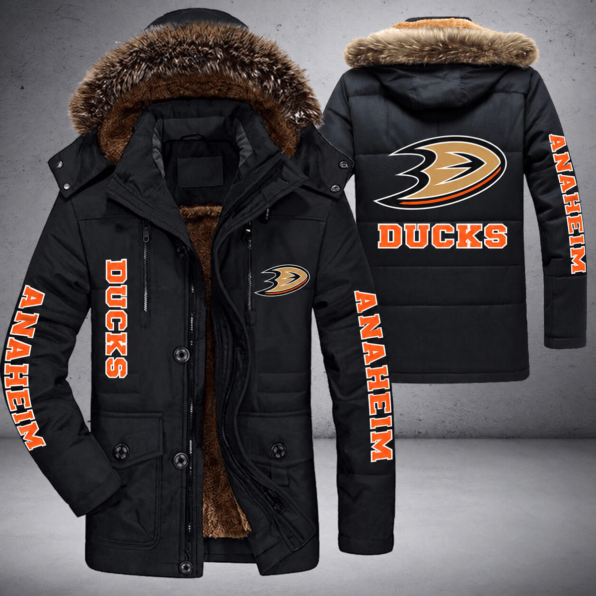 Anaheim Ducks | Parka Jacket - Limited Edition Pjq57e
