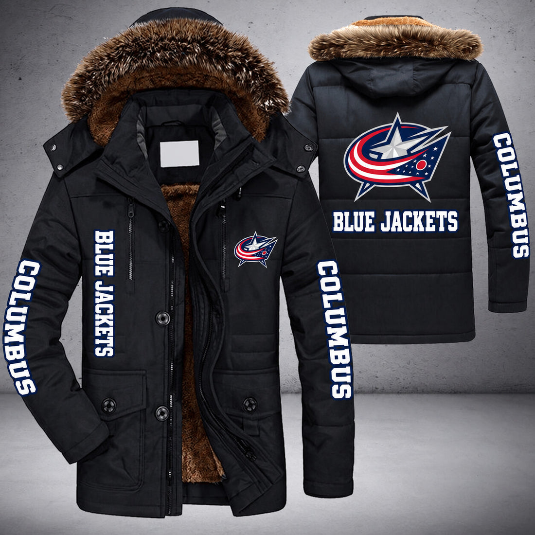 Columbus Blue Jackets | Parka Jacket - Limited Edition P1y9wz