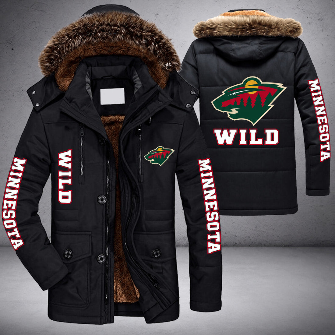Minnesota Wild | Parka Jacket - Limited Edition Pmaugn