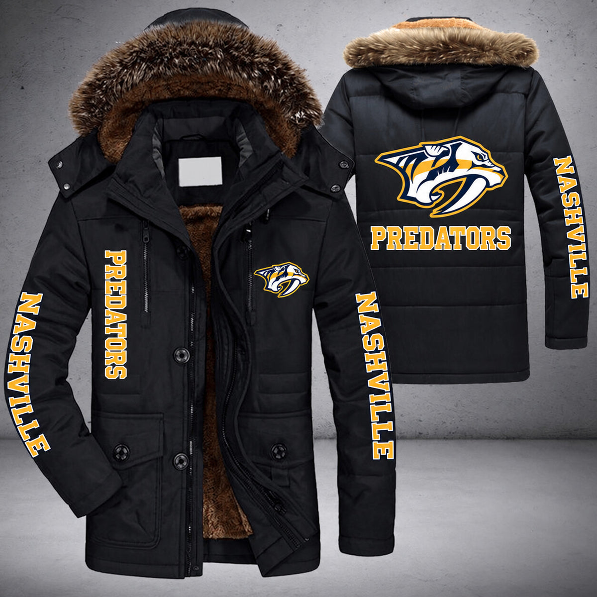 Nashville Predators | Parka Jacket - Limited Edition Pu0nw1