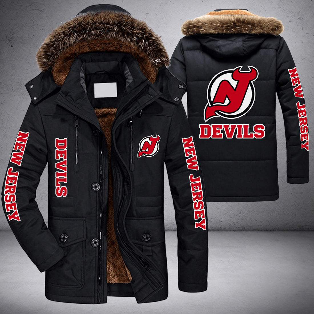 New Jersey Devils | Parka Jacket - Limited Edition P1b9t3