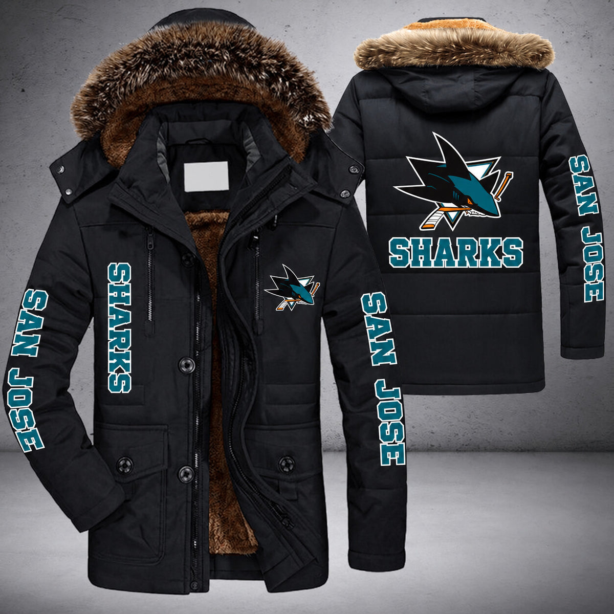 San Jose Sharks | Parka Jacket - Limited Edition Pn39jv