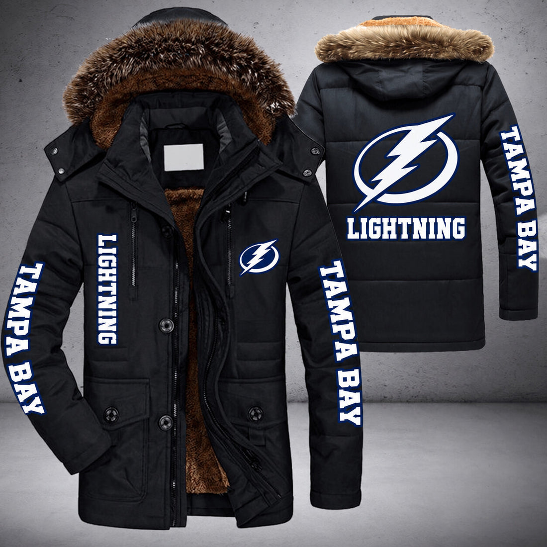 Tampa Bay Lightning | Parka Jacket - Limited Edition P4jn7l
