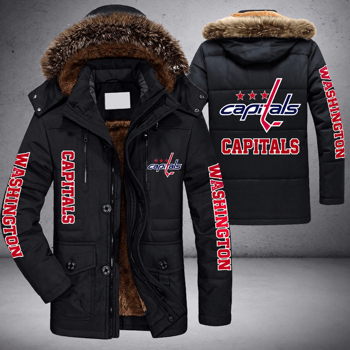 Washington Capitals | Parka Jacket - Limited Edition P64o0d