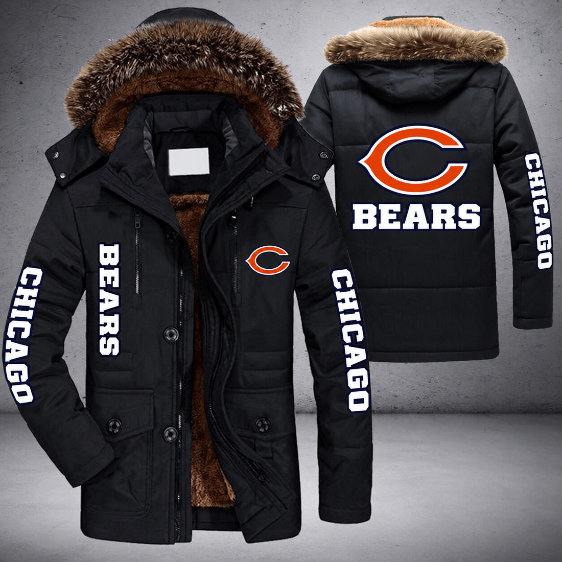 Chicago Bears | Parka Jacket - Limited Edition Pd3vkl