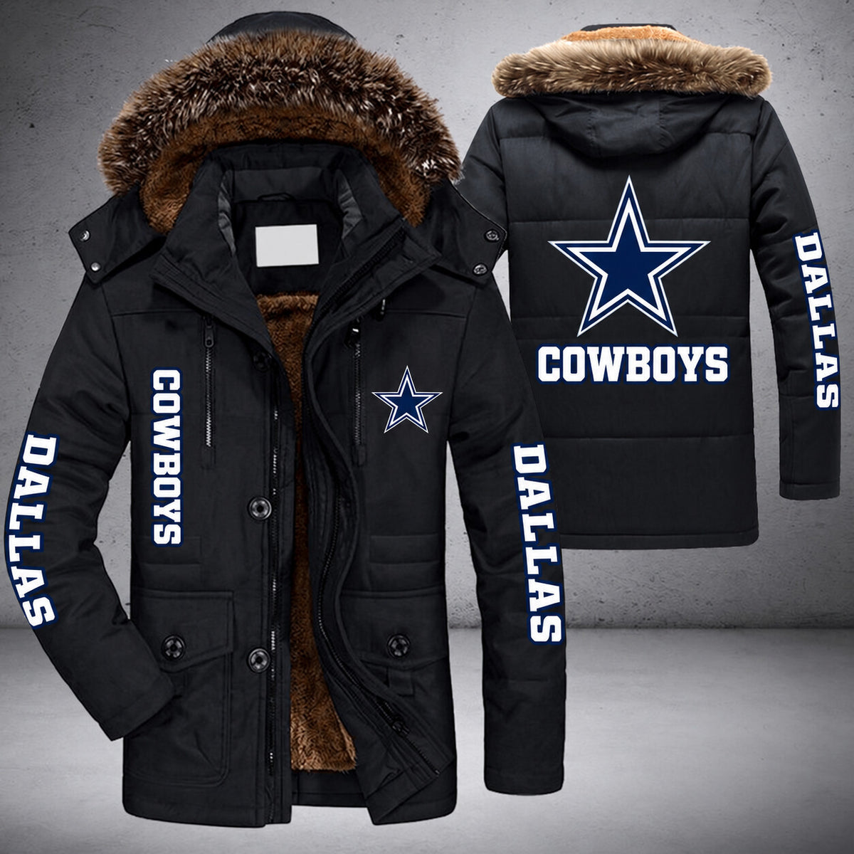 Dallas Cowboys | Parka Jacket - Limited Edition Pbg1cts