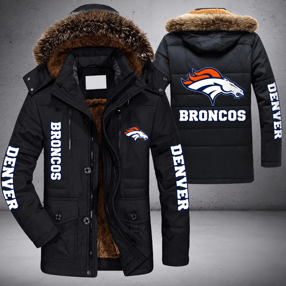 Denver Broncos | Parka Jacket - Limited Edition Peuuar