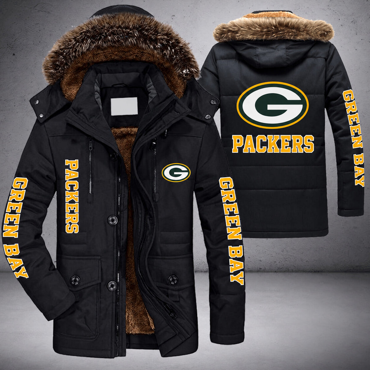 Green Bay Packers | Parka Jacket - Limited Edition Plb56k