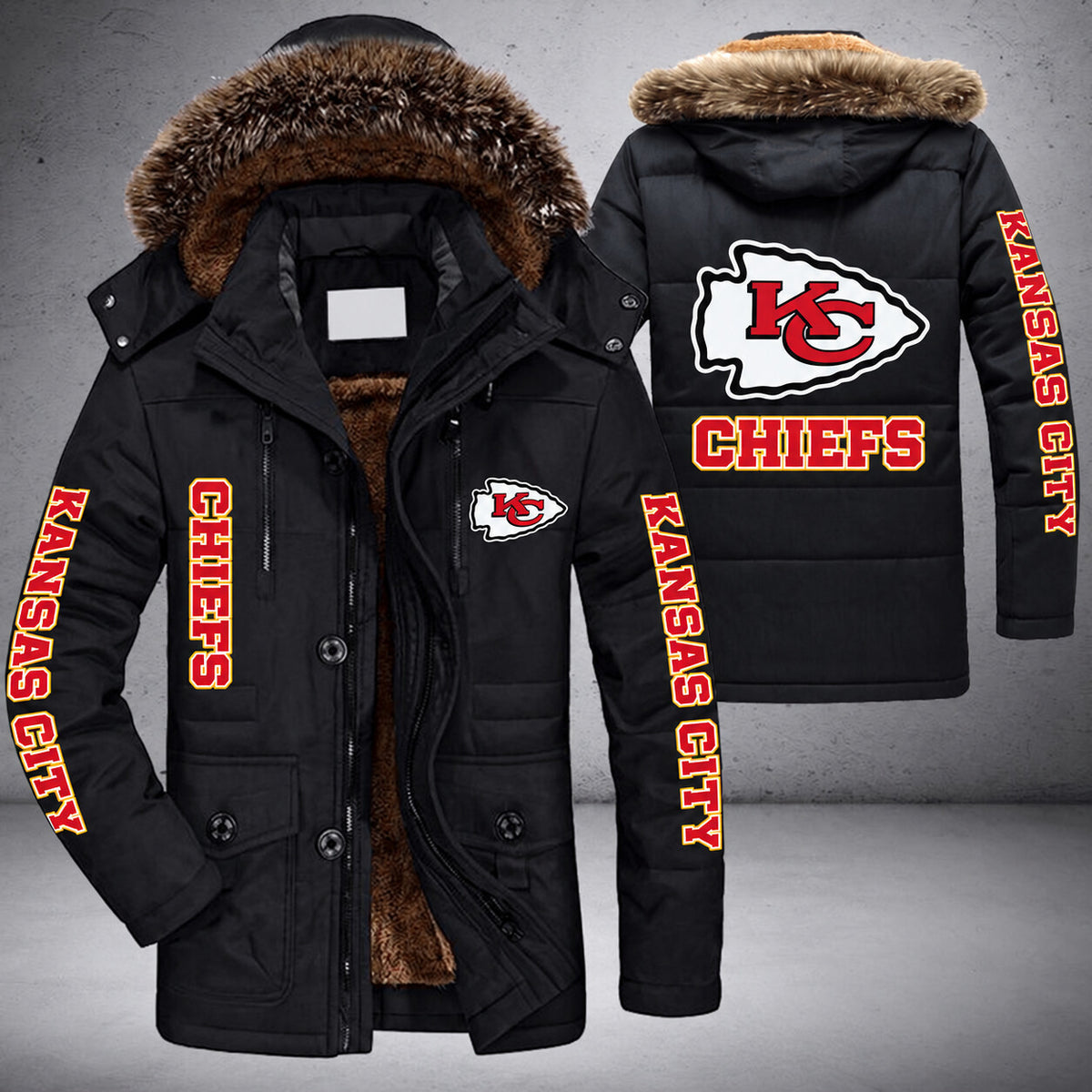 Kansas City Chiefs | Parka Jacket - Limited Edition Pf9qi9