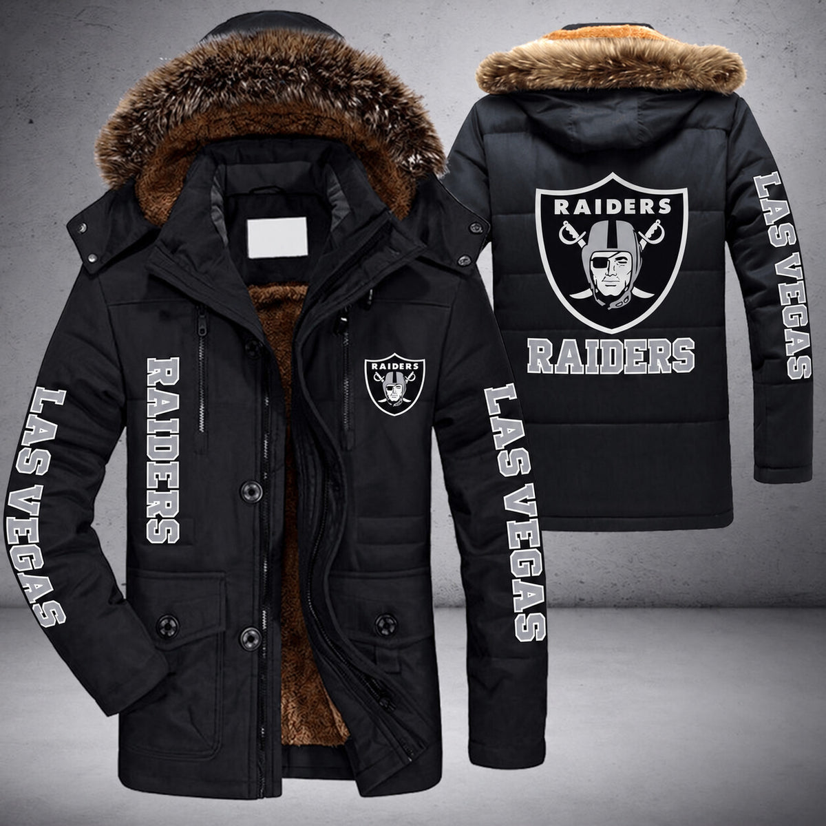Las Vegas Raiders | Parka Jacket - Limited Edition Pyuibs