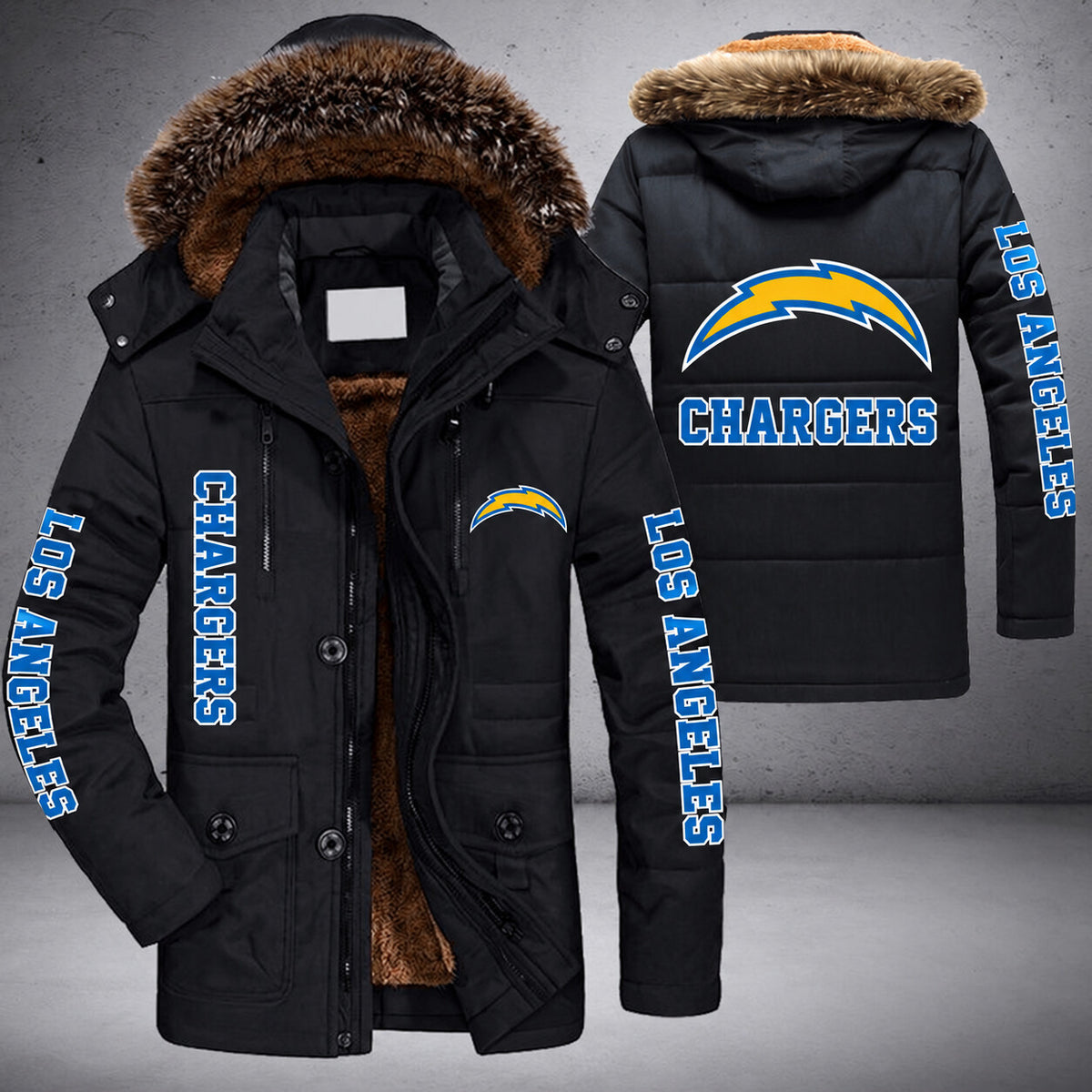 Los Angeles Chargers | Parka Jacket - Limited Edition P5l6y6