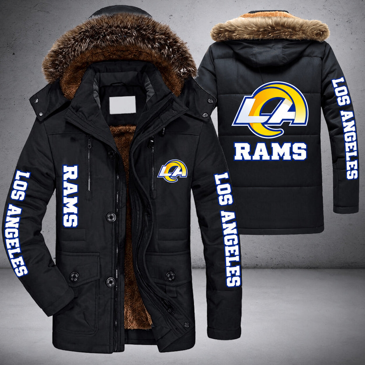 Los Angeles Rams | Parka Jacket - Limited Edition P51hmr