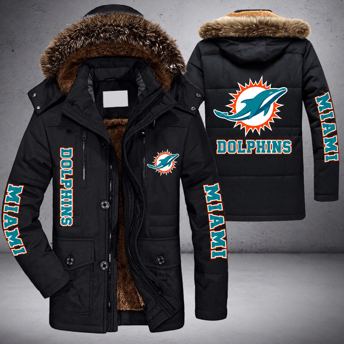 Miami Dolphins | Parka Jacket - Limited Edition P4mor1